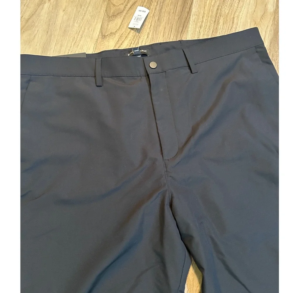 Banana Republic Mens City Pant Slim Fit Tapered Black 38x30 536775-01-1 NWT
